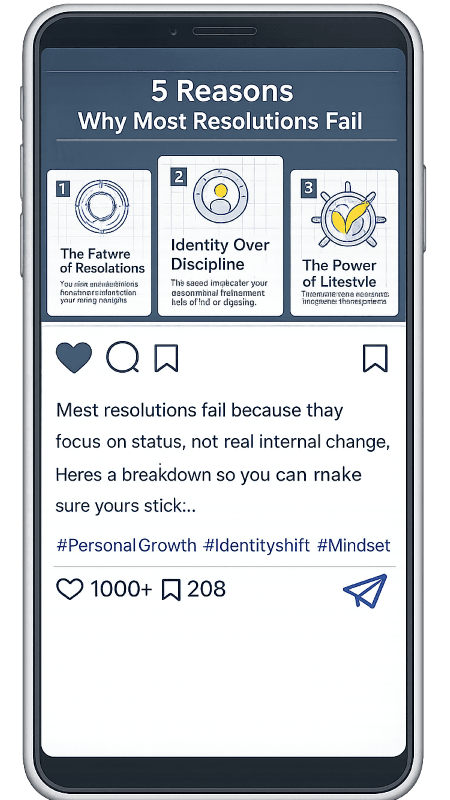 A stronger first slide, cleaner slide flow, and post-ready copy preview